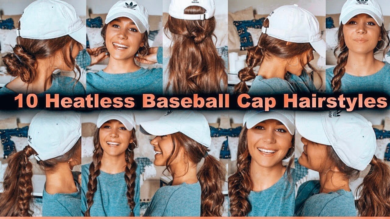 Baseball Cap Hat Hairstyles