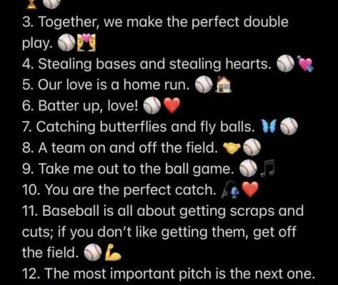 Baseball Captions for Instagram