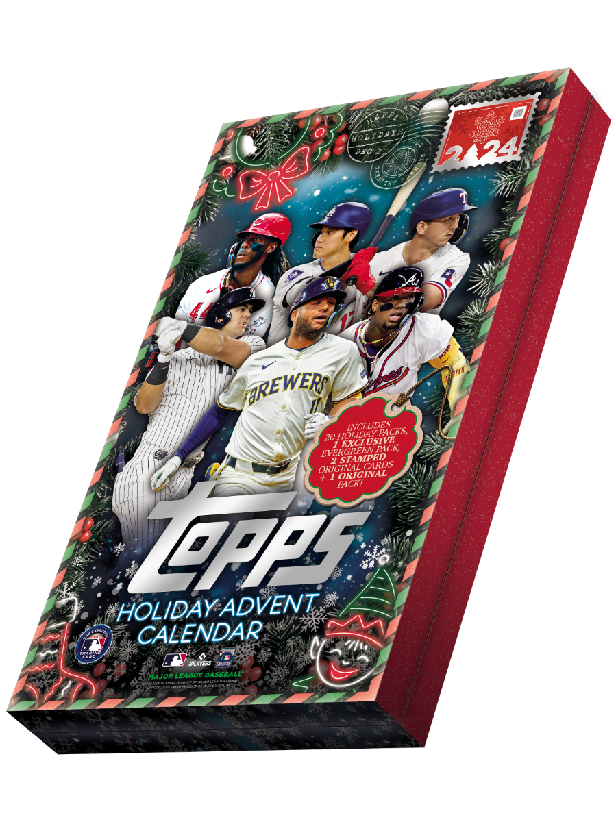 Baseball Card Advent Calendar