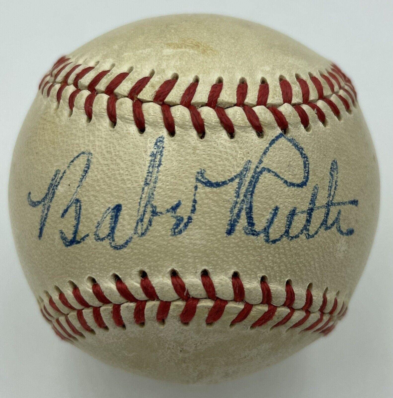Baseball Signed by Babe Ruth