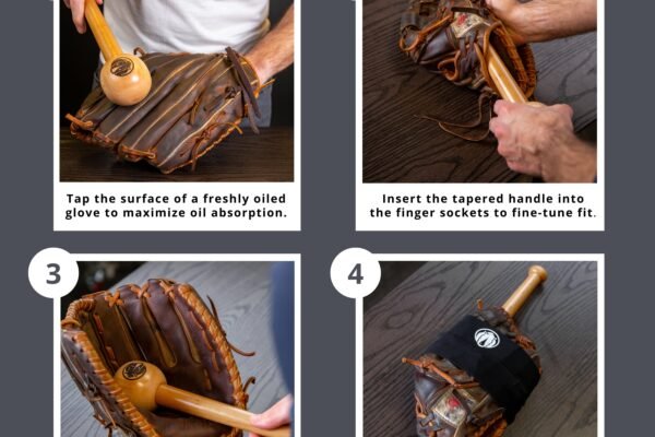 Break in Baseball Glove