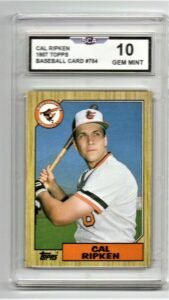 Cal Ripken Baseball Card