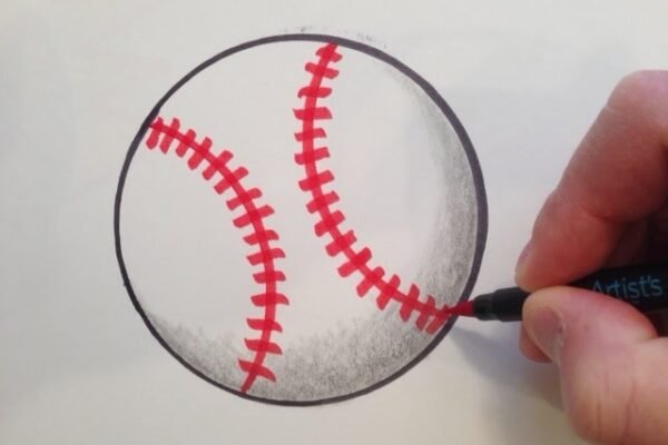 How to Draw a Baseball