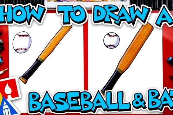 How to Draw a Baseball Bat