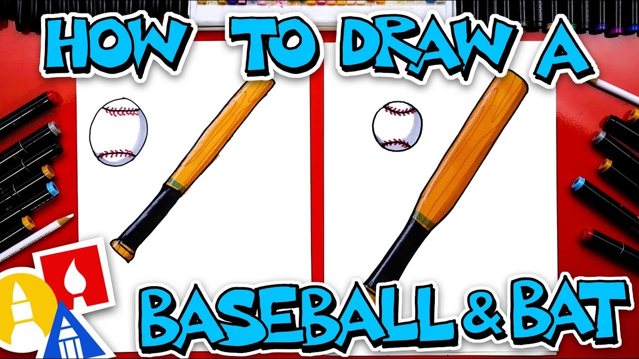 How to Draw a Baseball Bat