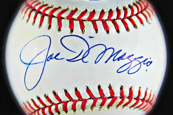 Joe Dimaggio Signed Baseball