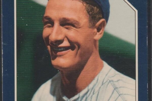 Lou Gehrig Baseball Card
