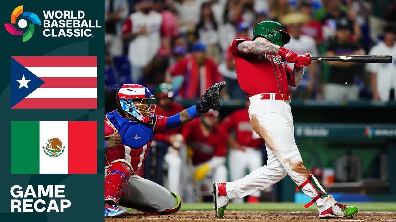 Mexico Vs Puerto Rico Baseball