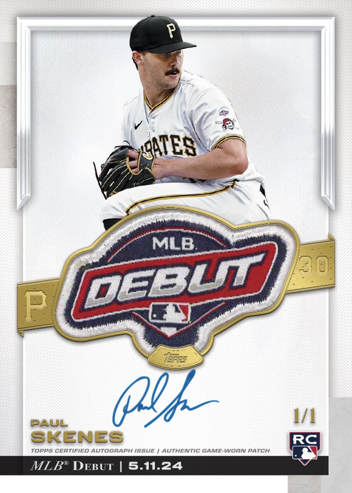 Paul Skenes Baseball Card