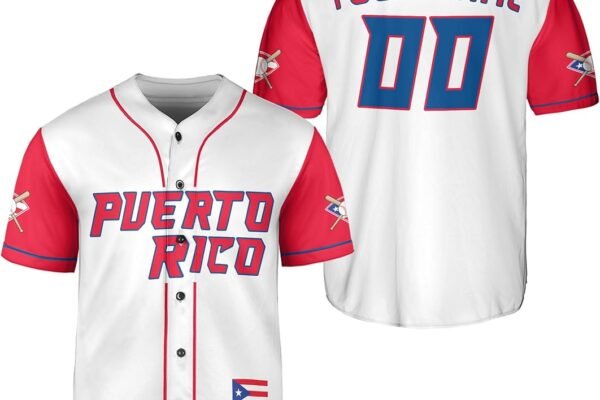 Puerto Rico Baseball Jersey