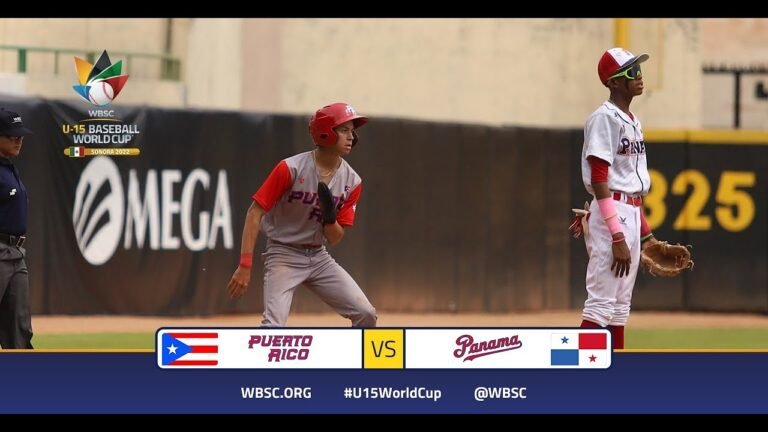 Puerto Rico Vs Panama Baseball: Epic Showdown on the Diamond