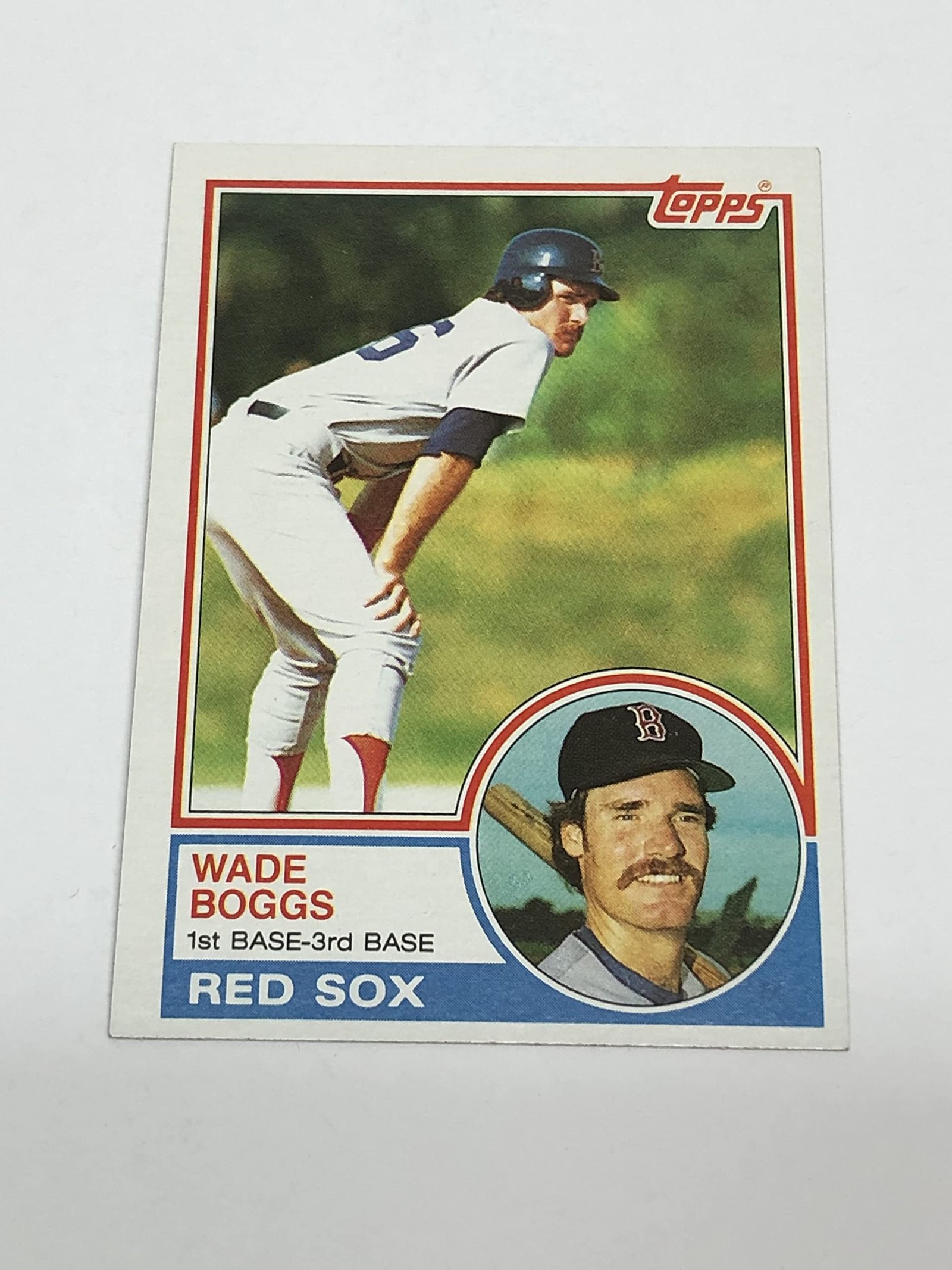 Wade Boggs Baseball Card