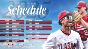 Alabama Baseball Schedule 2025