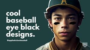Cool Eye Black Designs for Baseball: Stand Out on the Field