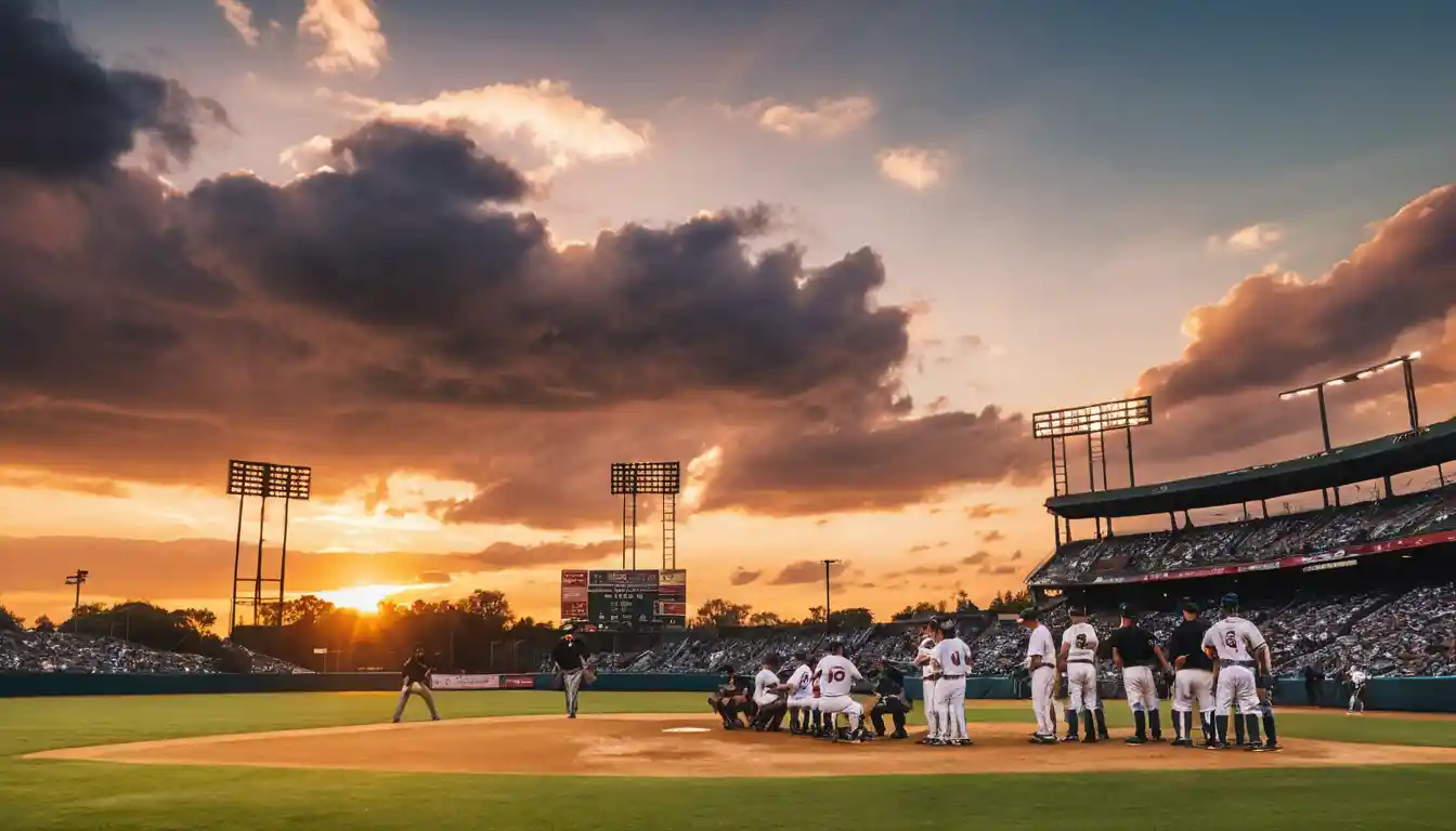 how many players baseball team