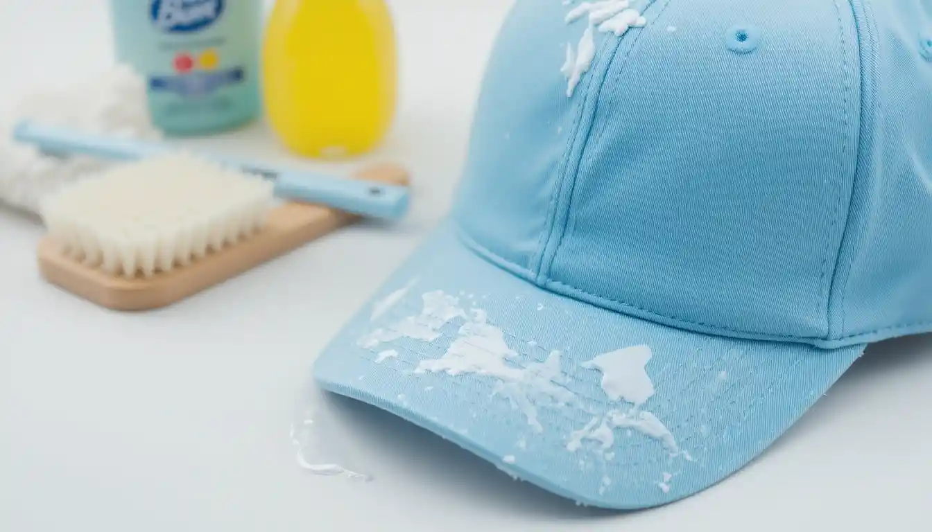 how to clean baseball hats