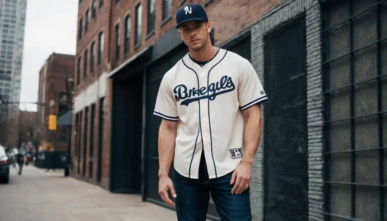 how to wear a baseball jersey