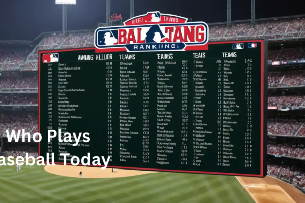 who plays baseball today