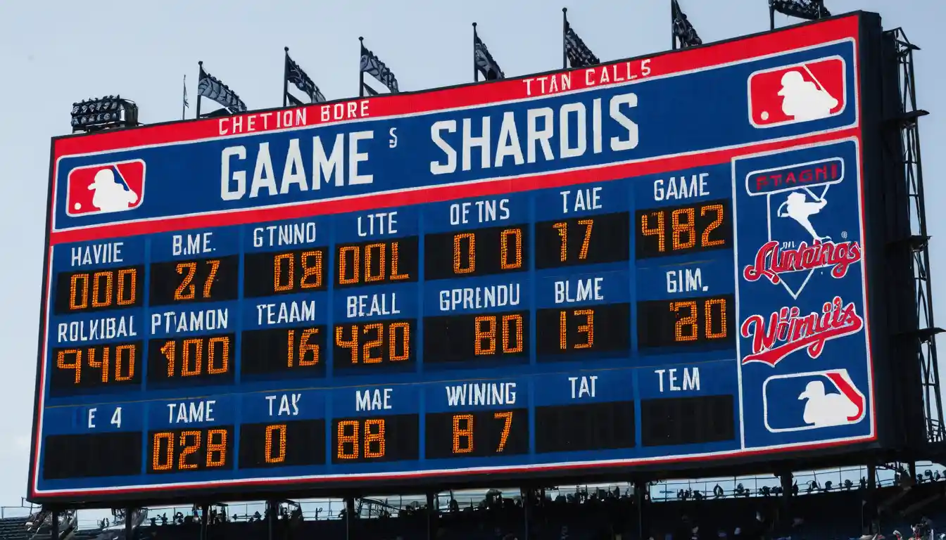 who won the baseball game